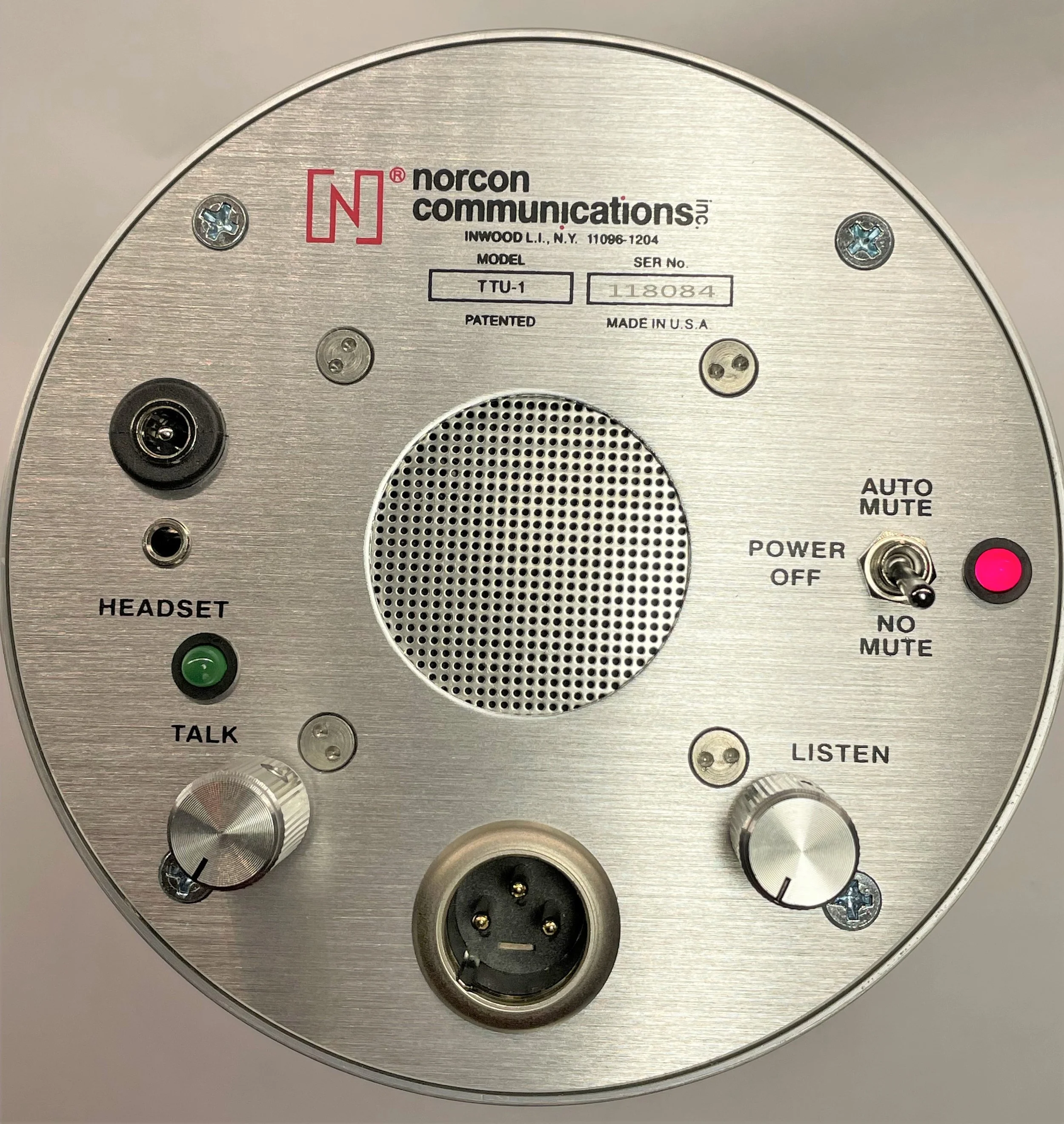 TTU TTU-1DX-L Details — NORCON